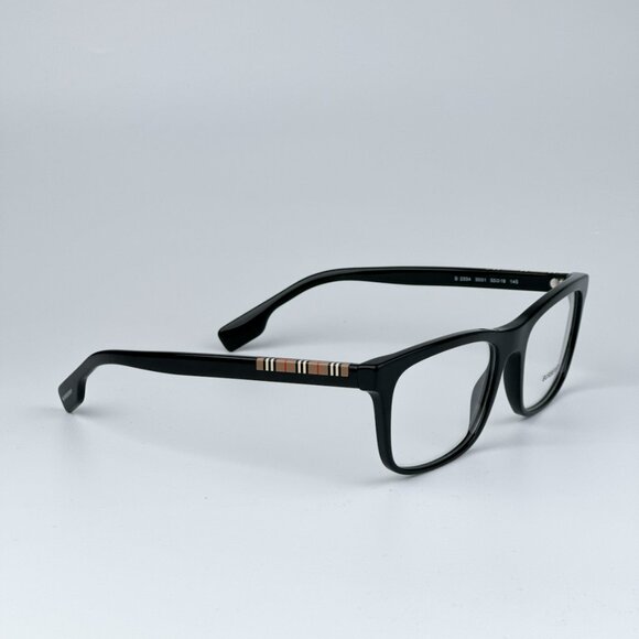 Burberry BE2334 3001 Elm BRAND NEW Eyeglasses Black Rectangle Unisex - Picture 7 of 11